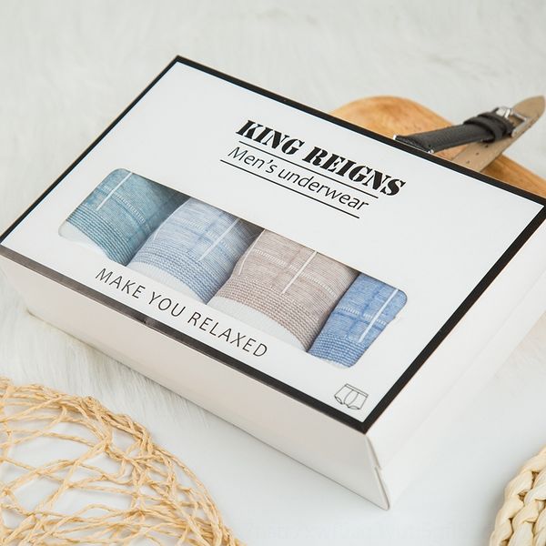 4 boxed king no. 1 seamless breathable mid-waist traceless high-elasticity men's colored cotton boxer underwear underwear pants, Black;white
4 boxed king no. 1 seamless breathable mid-waist traceless high-elasticity men's colored cotton boxer underwear underwear pants, Black;white