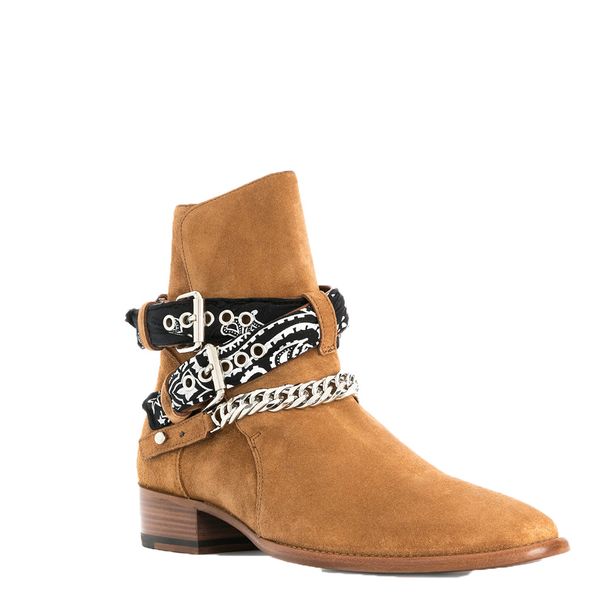 2019 new designer men martin boots male fashion waist chain personality pointed frosted leather cowboy rhubarb boots.37-45, Black
2019 new designer men martin boots male fashion waist chain personality pointed frosted leather cowboy rhubarb boots.37-45, Black