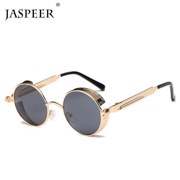 jaspeer metal round steampunk sunglasses men women glasses brand designer retro frame vintage sunglasses uv400, White;black
jaspeer metal round steampunk sunglasses men women glasses brand designer retro frame vintage sunglasses uv400, White;black