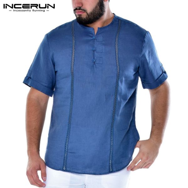 men's casual shirts 2021 summer men fashion cotton short sleeve round neck blouse man vintage patchwork shirt breathable blusas s-5xl, White;black
men's casual shirts 2021 summer men fashion cotton short sleeve round neck blouse man vintage patchwork shirt breathable blusas s-5xl, White;black