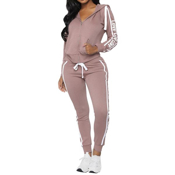 slim running set women gym clothes spandex stripe zipper long sleeve pullove sport +long pants set, Black;blue
slim running set women gym clothes spandex stripe zipper long sleeve pullove sport +long pants set, Black;blue