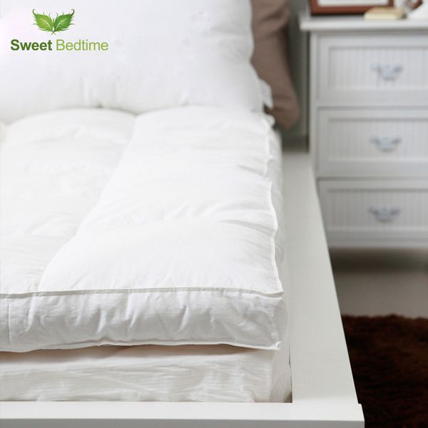 king double layer down-proof fabric bed mattress topper white duck down tatami mat перо наматрасник лучшая перина для продажи
king double layer down-proof fabric bed mattress topper white duck down tatami mat перо наматрасник лучшая перина для продажи