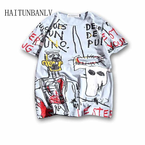 2019 summer fashion new hip hop graffiti cartoon casual t shirts short sleeve tees harajuku cotton streetwear tshirts, White;black
2019 summer fashion new hip hop graffiti cartoon casual t shirts short sleeve tees harajuku cotton streetwear tshirts, White;black