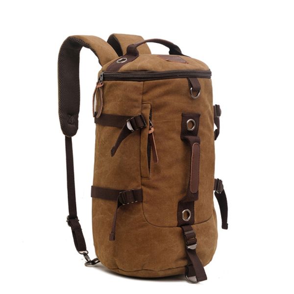travel canvas men backpack mountain hiking backpacks for man bag large multifunction sport male backpack coffee cylindrical bags
travel canvas men backpack mountain hiking backpacks for man bag large multifunction sport male backpack coffee cylindrical bags