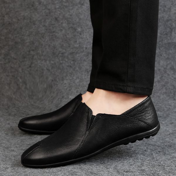outdoor big size fashion shoes men handmade shoes genuine leather loafers soft italian party wedding zapatos hombre, Black
outdoor big size fashion shoes men handmade shoes genuine leather loafers soft italian party wedding zapatos hombre, Black