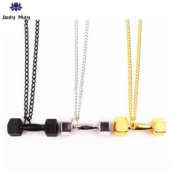 korean rose gold silver couple fitness dumbbell pendant collar choker necklace chain fashion jewelry gift for women men
korean rose gold silver couple fitness dumbbell pendant collar choker necklace chain fashion jewelry gift for women men