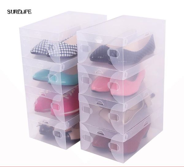 10pcs children/women/men transparent makeup organizer clear plastic shoes storage boxes foldable shoes case holder wholesale
10pcs children/women/men transparent makeup organizer clear plastic shoes storage boxes foldable shoes case holder wholesale