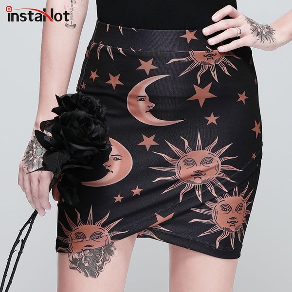 instahigh waist moon print skirts 2019 new summer women gothic lady mini skirt casual elastic skinny street slim skirts, Black
instahigh waist moon print skirts 2019 new summer women gothic lady mini skirt casual elastic skinny street slim skirts, Black