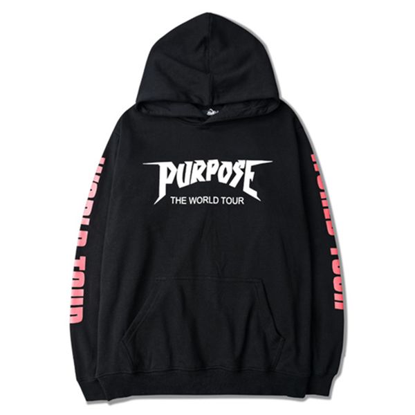 new mens purpose tour pullover hoodies for men/ women long sleeve hooded autumn casual sweatshirt, Black
new mens purpose tour pullover hoodies for men/ women long sleeve hooded autumn casual sweatshirt, Black
