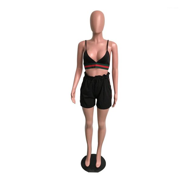 v-neck tank with striped pants two pieces suits black white color women tracksuit new summer sexy
v-neck tank with striped pants two pieces suits black white color women tracksuit new summer sexy