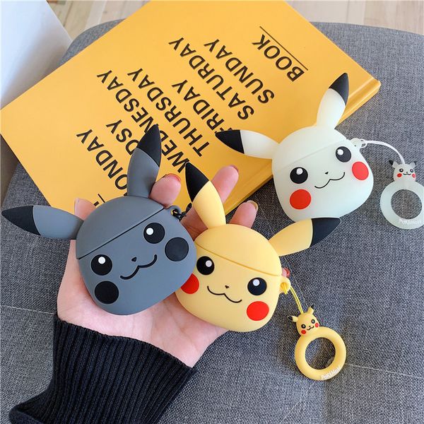 fashion cute lovely pikachu airpods case silicone protective cover game style cute airpods cases earphone case gift for airpods
fashion cute lovely pikachu airpods case silicone protective cover game style cute airpods cases earphone case gift for airpods