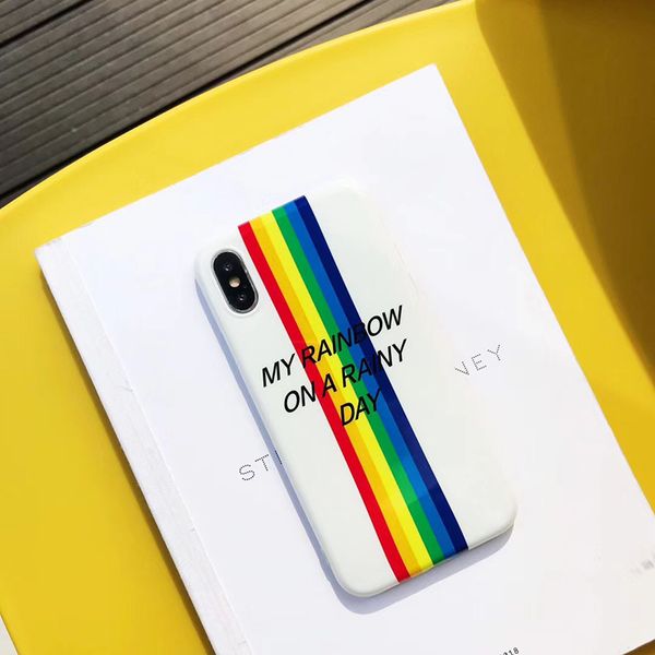 for iphone x phone case ins style colorful frosted rainbow phone case couple models all-inclusive soft shell support 2pcs delivery
for iphone x phone case ins style colorful frosted rainbow phone case couple models all-inclusive soft shell support 2pcs delivery