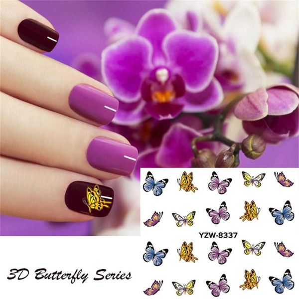 24pcs diy butterfly nail stickers slider butterfly pattern 3d designs water tattoo wrap decals manicure decal beauty tools l323, Black
24pcs diy butterfly nail stickers slider butterfly pattern 3d designs water tattoo wrap decals manicure decal beauty tools l323, Black