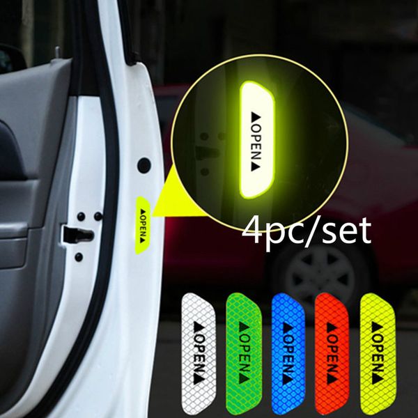 4pcs car door open type reflective safety warning sticker mark night driving safety car door stickers
4pcs car door open type reflective safety warning sticker mark night driving safety car door stickers
