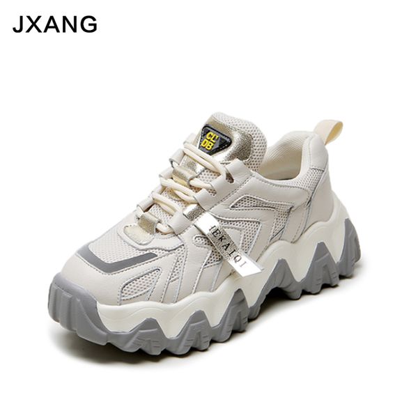 jxang daddy shoes women 2020 spring sponge cake thick bottom casual shoes wild sports style casual fashion single women, Black
jxang daddy shoes women 2020 spring sponge cake thick bottom casual shoes wild sports style casual fashion single women, Black