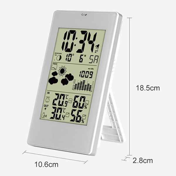 fj3352 weather station with barometer forecast temperature humidity wireless outdoor sensor alarm and snooze digital clock other clocks ac
fj3352 weather station with barometer forecast temperature humidity wireless outdoor sensor alarm and snooze digital clock other clocks ac