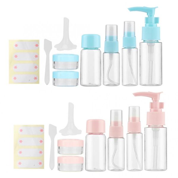 8pcs/set portable reusable makeup spray bottle lotion cream container kit for traveling makeup jars
8pcs/set portable reusable makeup spray bottle lotion cream container kit for traveling makeup jars