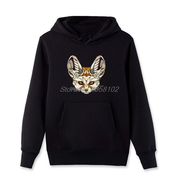 new arrival fennek fox animal poker design men's hoodie cotton sweatshirt coat novelty harajuku streetwear, Black
new arrival fennek fox animal poker design men's hoodie cotton sweatshirt coat novelty harajuku streetwear, Black