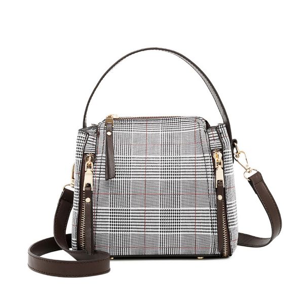 женская сумка моды кожа простой плед joker bucket bag single плеча сумки для женщин # g3
женская сумка моды кожа простой плед joker bucket bag single плеча сумки для женщин # g3