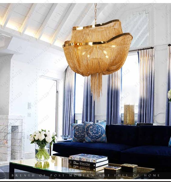 modern pendant light hanging lamp creative design chandelier light italian tassel aluminum chain lustres for living room foyer ing
modern pendant light hanging lamp creative design chandelier light italian tassel aluminum chain lustres for living room foyer ing