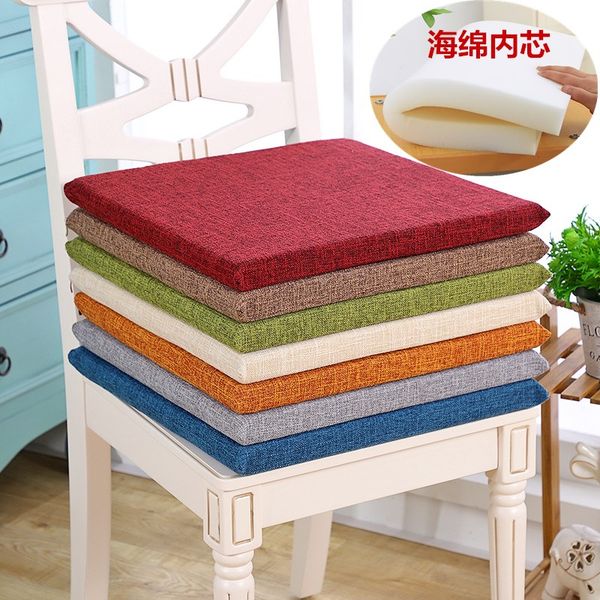 new chinese style simplicity red seat cushion removable and washable coffee cotton and linen pure color suitable chair cushion
new chinese style simplicity red seat cushion removable and washable coffee cotton and linen pure color suitable chair cushion