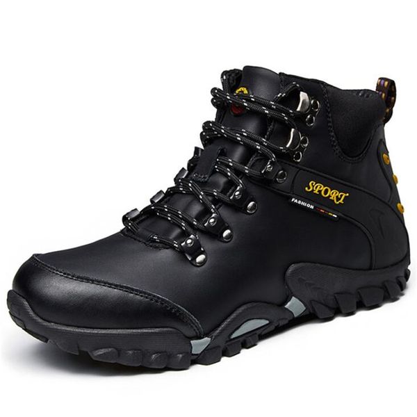 winter men hiking boots outdoor genuine leather trekking boots waterproof sports climbing outdoor hunting walking sneakers
winter men hiking boots outdoor genuine leather trekking boots waterproof sports climbing outdoor hunting walking sneakers