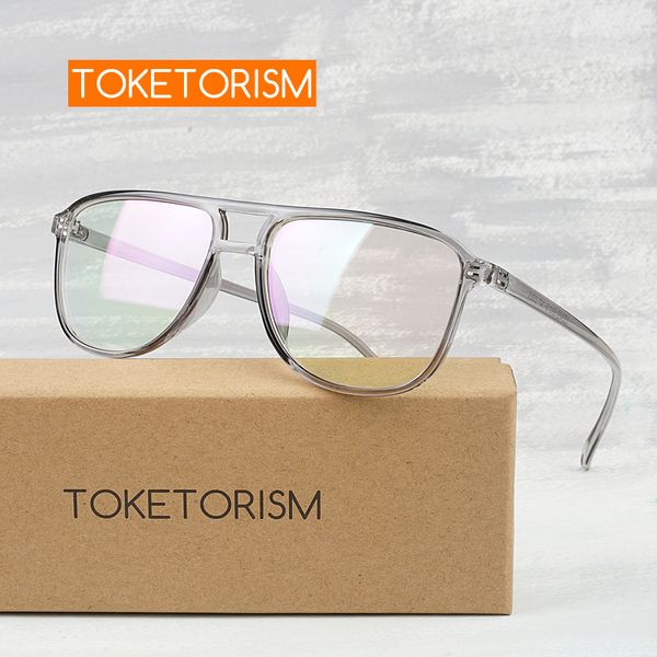toketorism eye glasses frames for men female grade glasses frame vintage eyewear for myopia 2342, Silver
toketorism eye glasses frames for men female grade glasses frame vintage eyewear for myopia 2342, Silver