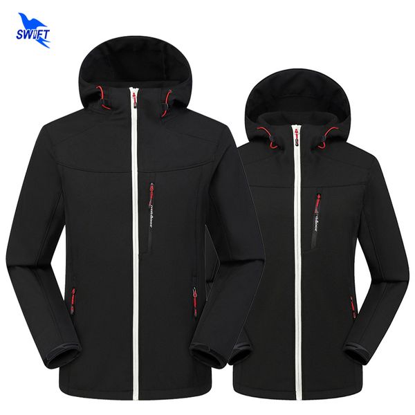 2020 spring men women softshell jacket outdoor sport hiking clothing fleece waterproof windbreaker fishing cycling hooded coat, Blue;black
2020 spring men women softshell jacket outdoor sport hiking clothing fleece waterproof windbreaker fishing cycling hooded coat, Blue;black