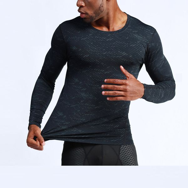 long sleeve sport shirt men quick dry men's running t-shirts compression tights men gym soccer jerseys rashgard male, Black;blue
long sleeve sport shirt men quick dry men's running t-shirts compression tights men gym soccer jerseys rashgard male, Black;blue