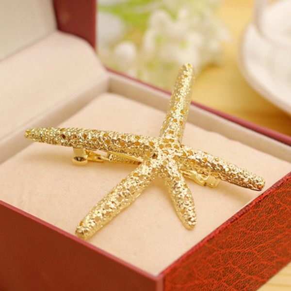 women girl metal starfish hair clips pin barrette summer style beach accessories for women hair ornaments hairpin hairclip tiara, Black;brown
women girl metal starfish hair clips pin barrette summer style beach accessories for women hair ornaments hairpin hairclip tiara, Black;brown
