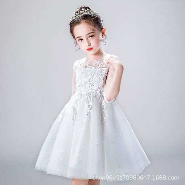 princess dress girls 2019 summer one-piece dress wedding princess puffy evening gown catwalks piano costume skirt, Red;yellow
princess dress girls 2019 summer one-piece dress wedding princess puffy evening gown catwalks piano costume skirt, Red;yellow