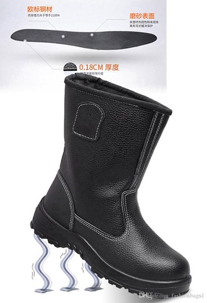 men safety work shoes steel toe boots indestructible anti-smashing puncture proof durable booties outdoor fur boots martin boot wome, Black
men safety work shoes steel toe boots indestructible anti-smashing puncture proof durable booties outdoor fur boots martin boot wome, Black