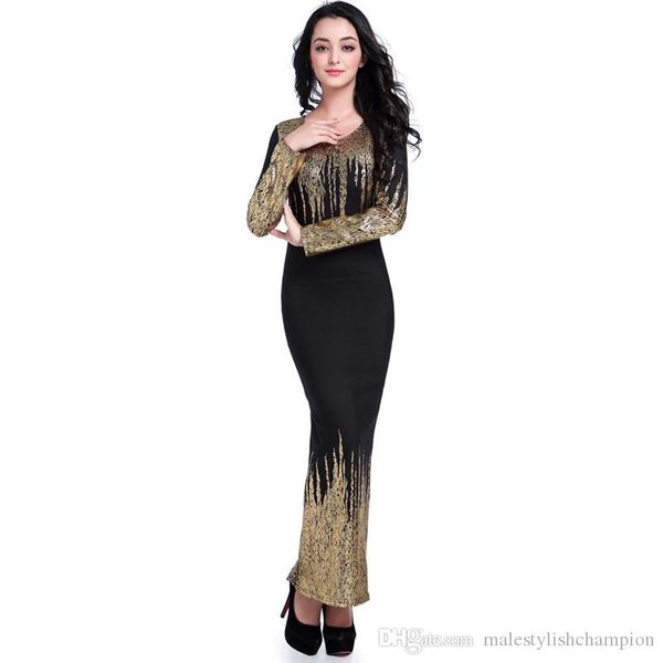 womens slim dress designer panelled print long dresses womens pullover long sleeves dress, Black;gray
womens slim dress designer panelled print long dresses womens pullover long sleeves dress, Black;gray