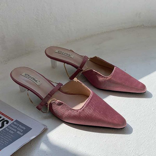 women sandals pointed toe ladies elegant dress shoes metal design back strap colorful sandals woman thin low heels party shoes, Black
women sandals pointed toe ladies elegant dress shoes metal design back strap colorful sandals woman thin low heels party shoes, Black