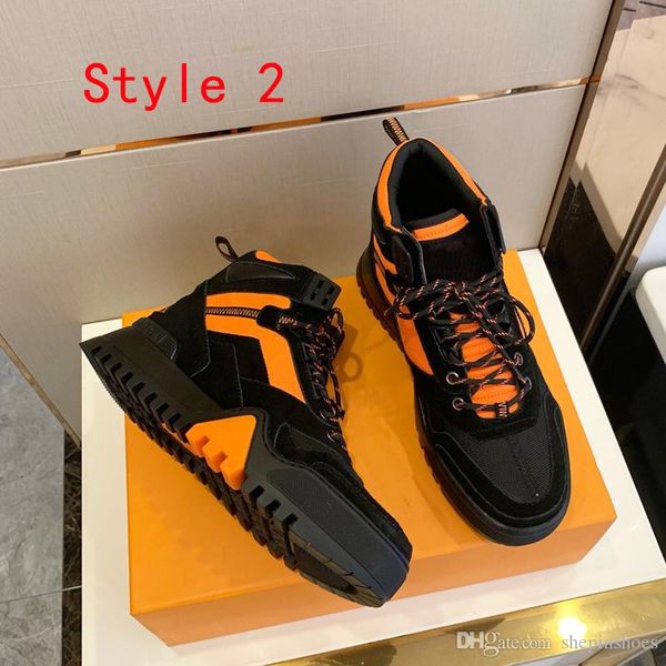 2020 luxury men sneakers real leather casual tennis shoes classic multi-color stitching men running shoes winter boots with box, Black
2020 luxury men sneakers real leather casual tennis shoes classic multi-color stitching men running shoes winter boots with box, Black