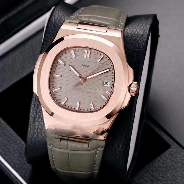 2019 nautilus classic 5711r rose gold brown dial 40mm a2813 automatic men's watch sports calendar watches leather 12 colors p280d4, Slivery;brown
2019 nautilus classic 5711r rose gold brown dial 40mm a2813 automatic men's watch sports calendar watches leather 12 colors p280d4, Slivery;brown