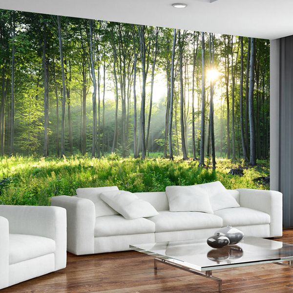 Custom Photo Wallpaper 3D Зеленый Лес Природа Пейзаж Большие Фрески Гостиная Диван Спальня С
Custom Photo Wallpaper 3D Зеленый Лес Природа Пейзаж Большие Фрески Гостиная Диван Спальня С