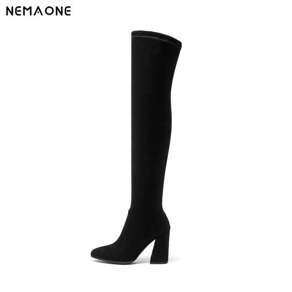 2019 new women boots over the knee boots lace up thin square heel boot platform woman shoes black size 34-43
2019 new women boots over the knee boots lace up thin square heel boot platform woman shoes black size 34-43