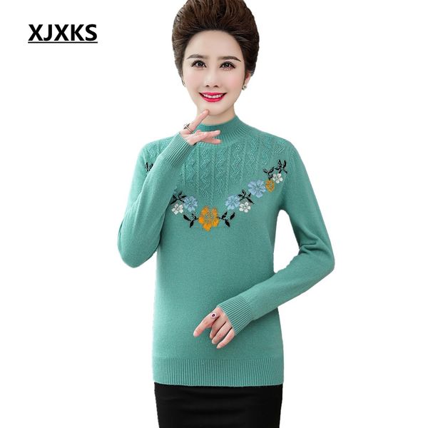xjxks high quaity 100% wool sweater women turtleneck knitted new 2019 autumn winter pull femme elegant women pullover sweaters, White;black
xjxks high quaity 100% wool sweater women turtleneck knitted new 2019 autumn winter pull femme elegant women pullover sweaters, White;black