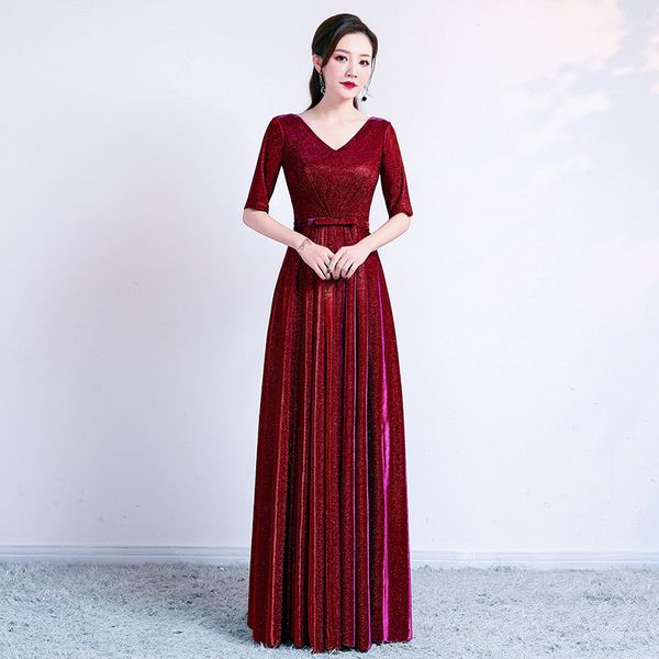 slim v-neck lace bling satin lace-up new arrival modern party dress chinese style evening dress vestidos size s-3xl, Red
slim v-neck lace bling satin lace-up new arrival modern party dress chinese style evening dress vestidos size s-3xl, Red