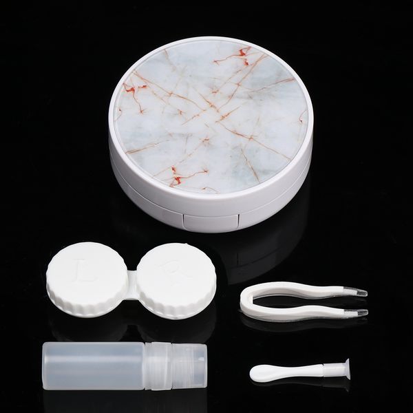 2019 marble stripe contact lens case travel glasses lenses box eyes care kit holder container support gift mini box, Silver
2019 marble stripe contact lens case travel glasses lenses box eyes care kit holder container support gift mini box, Silver