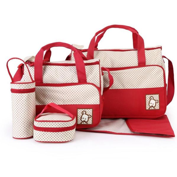5pcs fashionable mother's maternity bag baby diaper bag sets large-capacity baby stroller nappy mommy
5pcs fashionable mother's maternity bag baby diaper bag sets large-capacity baby stroller nappy mommy