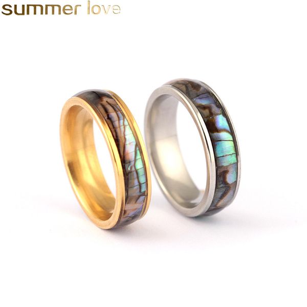 shellhard abalone shell lovers couple's ring stainless steel finger rings wedding bands for men women comfort fit size 6-12 jewelry gif, Silver
shellhard abalone shell lovers couple's ring stainless steel finger rings wedding bands for men women comfort fit size 6-12 jewelry gif, Silver