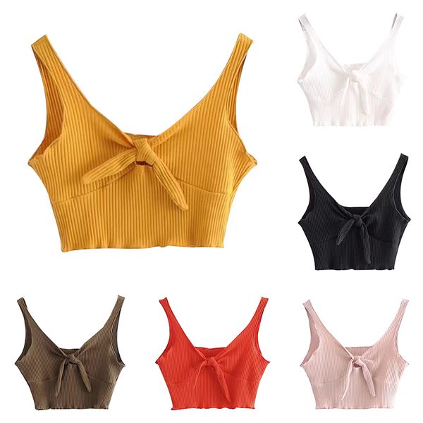 cover-ups ly threaded neckline knotted breast enlargement colorful small camisole women's summer casual vest m99
cover-ups ly threaded neckline knotted breast enlargement colorful small camisole women's summer casual vest m99