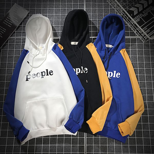 trendy patchwork man hoodies autumn printed men's sweatshirts pocket black blue white men hooded sweatshirts
trendy patchwork man hoodies autumn printed men's sweatshirts pocket black blue white men hooded sweatshirts