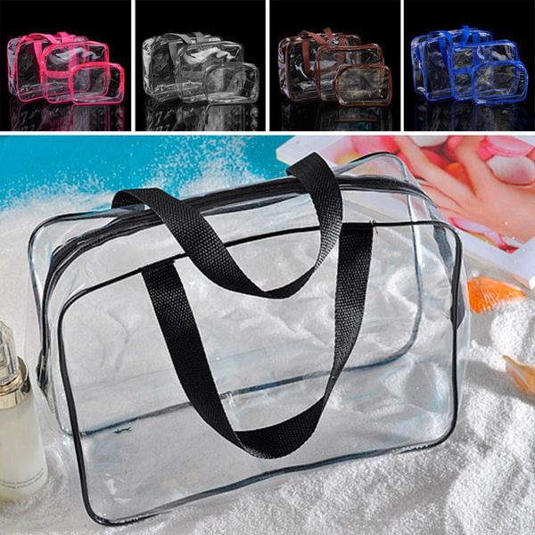 travel pvc cosmetic bags women transparent clear zipper makeup bags organizer bath wash make up tote handbags case
travel pvc cosmetic bags women transparent clear zipper makeup bags organizer bath wash make up tote handbags case