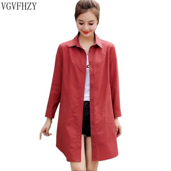 2019 new women's jacket thin section korean version of the long section large size loose casual fashion windbreaker jacket, Black;brown
2019 new women's jacket thin section korean version of the long section large size loose casual fashion windbreaker jacket, Black;brown