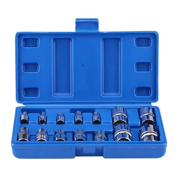 14pcs e-type torx star bit socket set e4-e24 1/4" 3/8" 1/2" drive repair tool kit car accessories
14pcs e-type torx star bit socket set e4-e24 1/4" 3/8" 1/2" drive repair tool kit car accessories