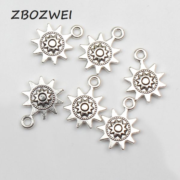 15pcs charms sun flower 17*12mm tibetan silver plated pendants antique jewelry making diy handmade craft, Black
15pcs charms sun flower 17*12mm tibetan silver plated pendants antique jewelry making diy handmade craft, Black