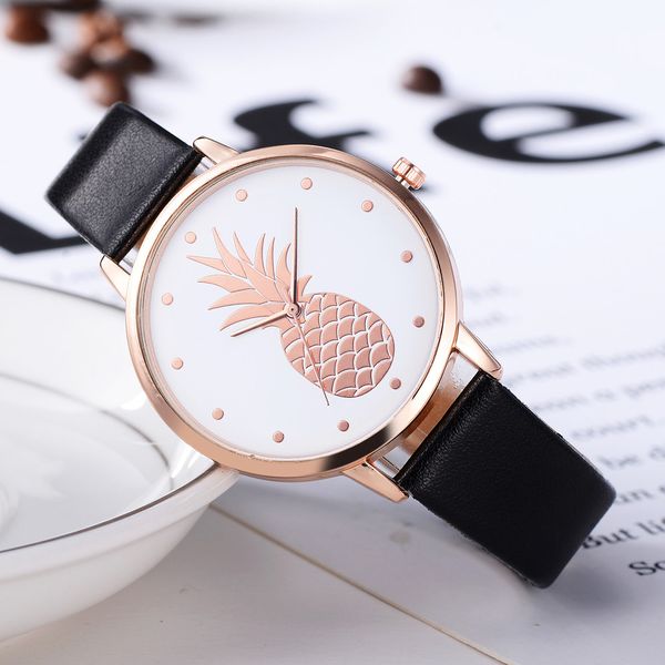 pineapple design ladies watch fashion simple leather band women's watches drop shipping gift, Slivery;brown
pineapple design ladies watch fashion simple leather band women's watches drop shipping gift, Slivery;brown
